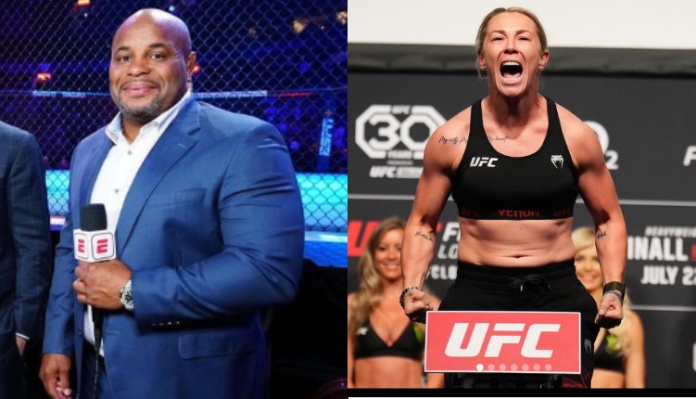 Daniel Cormier downplays Molly McCann’s strawweight move: “There are great grapplers at 115!”