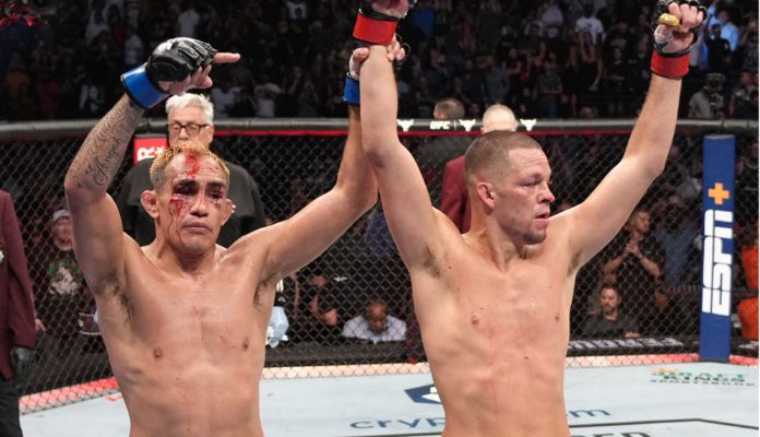 Tony Ferguson claims he was fine with the idea of Nate Diaz beating him at UFC 279: “Take your f*****g victory, get the f**k outta here”