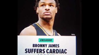 BREAKING NEWS/ TMZ reports that Bronny James suffered a cardiac arrest during a workout at USC. 🙏🏼