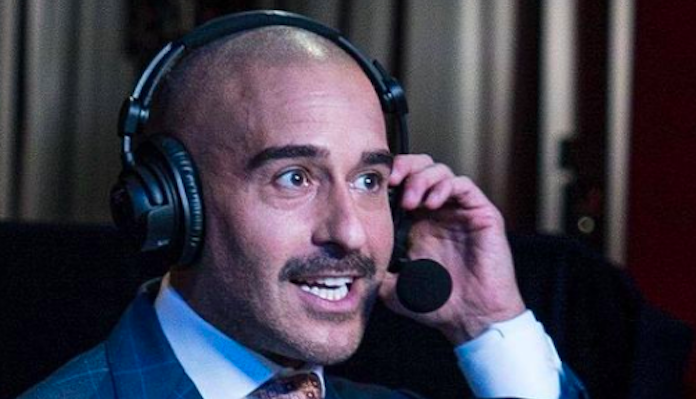 Jon Anik replaces Dana White as host of the UFC 291 press conference