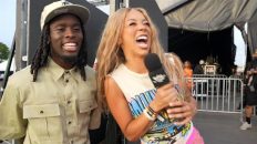 Who is Kai Cenat’s favorite…? Fun with Brittney Renner at Rolling Loud Miami 2023