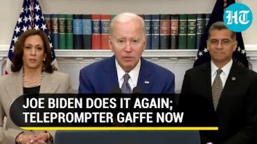 ‘Repeat the line’: Biden mocked for reading teleprompter instruction during live broadcast | Viral