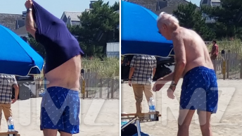 President Biden Goes Shirtless for Another Delaware Beach Day