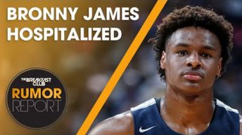 Bronny James Hospitalized After Suffering Cardiac Arrest