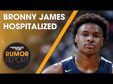 Bronny James Hospitalized After Suffering Cardiac Arrest