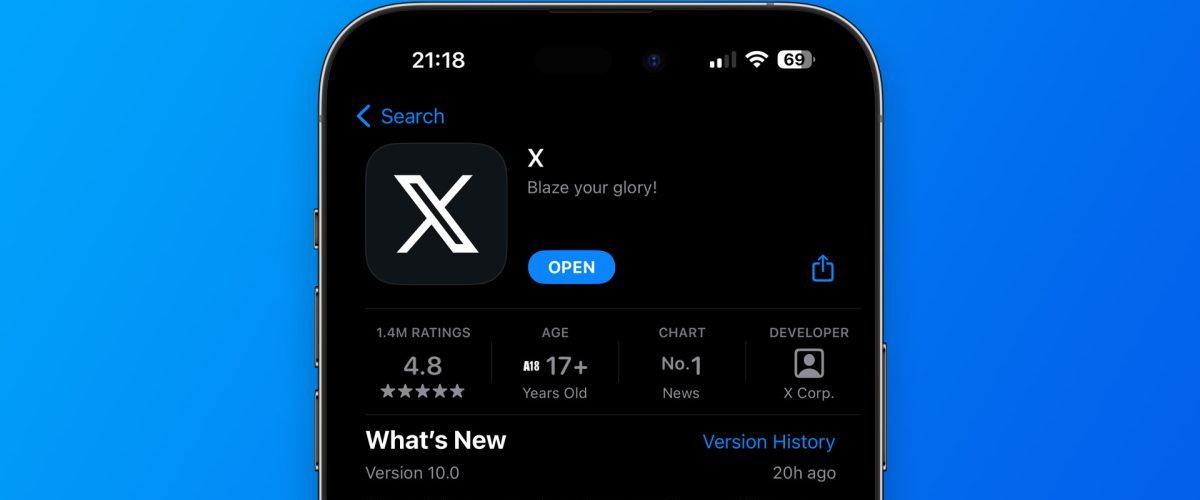 Apple makes an exception and Twitter is now X in the iOS App Store