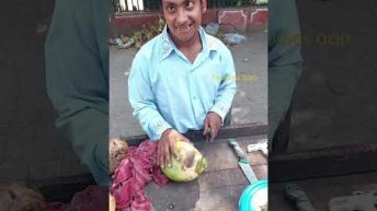 cute 😍 boy  coconut cutting challenge 🤑🤑 #shorts #viral #trending