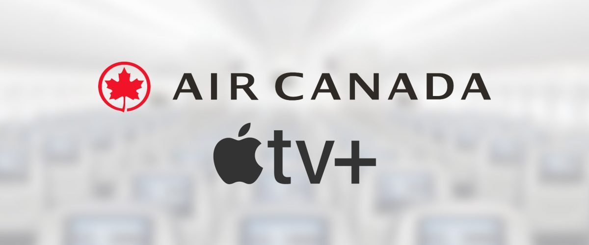 Apple TV+ partners with Air Canada to offer free in-flight entertainment content