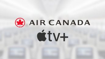 Apple TV+ partners with Air Canada to offer free in-flight entertainment content