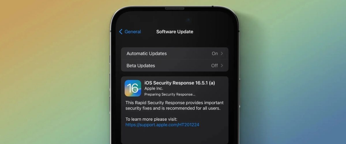 Apple stops signing iOS 16.5.1, blocks downgrade from iOS 16.6