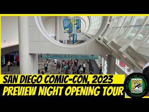 San Diego Comic-Con (SDCC) 2023 First Minutes Exhibit Hall Floor Tour