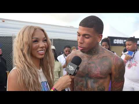 NLE Chopper tells Brittney Renner his secrets @ Rolling Loud Miami 2023