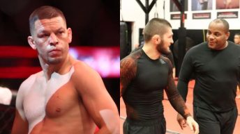 Nate Diaz claims Khabib Nurmagomedov and Daniel Cormier aren’t “real fighters” due to the way they fought