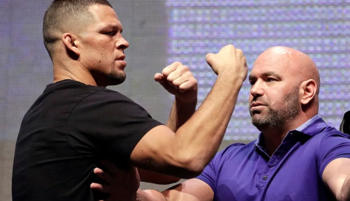 Nate Diaz recalls a story of Dana White taking him gambling and giving him “a bunch of money”