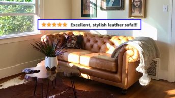 16 Leather Couches That’ll Elevate Your Space