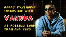 Sabay Exclusive Interview with Vanda at Rolling Loud Thailand 2023