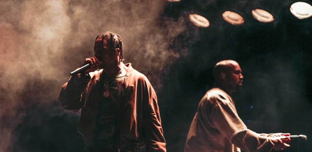 Kanye West Joins Travis Scott Onstage During ‘Utopia’ Rome Concert