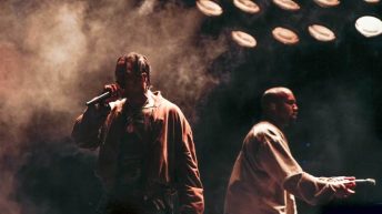 Kanye West Joins Travis Scott Onstage During ‘Utopia’ Rome Concert