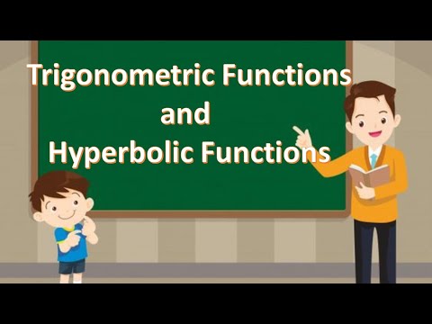 Trigonometric Functions and Hyperbolic Functions of a Complex Functions