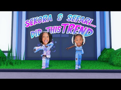 Sekora & Sefari Did This Trend | Roblox Game A:M Dance Gameplay