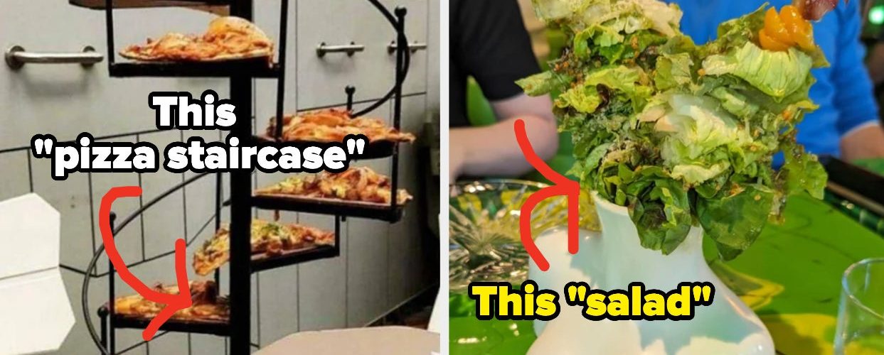 18 Times Restaurants Were Apparently Allergic To Using Plates And Served Their Food In The Most Hilarious, Unnecessary Ways