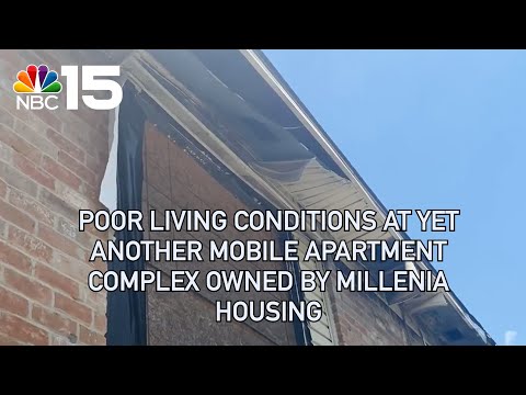 Poor living conditions at yet another Mobile complex owned by Millenia Housing  – NBC 15 WPMI