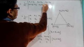 Complex Numbers – Area of a Triangle