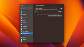 Mac users unable to change Location Services settings in macOS Ventura 13.5