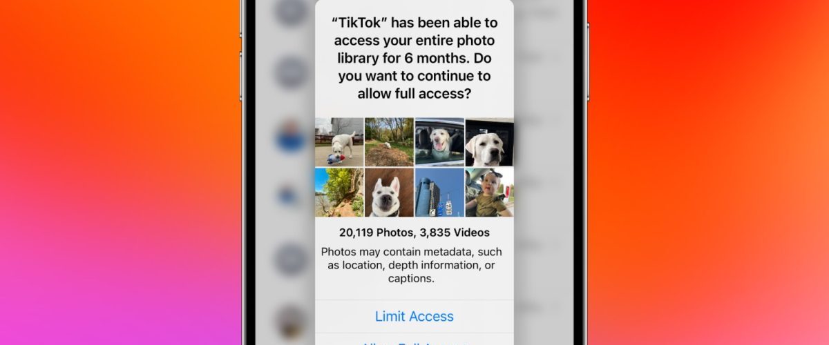 How to limit iPhone Photos app access for apps with iOS 17