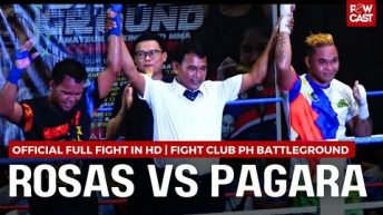 Albert Pagara vs Lorence Rosas Full Boxing Fight in HD | FCP Battleground, Palawan