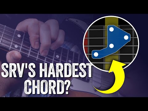 How To Play The Most Difficult Stevie Ray Vaughan Chord