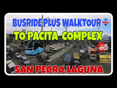 [HD] BUS RIDE PLUS WALK TOUR AT  | PACITA COMPLEX