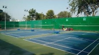 DELHI || JASOLA SPORTS COMPLEX || PLAYING BADMINTON || TOUR #jasola #sportcomplex #delhi