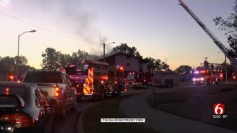 Fire Destroys Several Units Of Tulsa Apartment Complex, No Injuries Reported