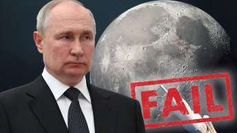 Russian Spacecraft Crashes into Moon