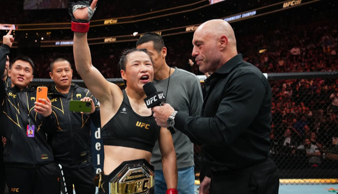 Zhang Weili names next potential title challenger after UFC 292 win: “She’s a very good fighter”