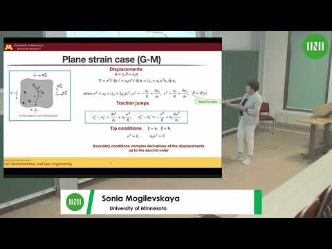 Prof. Sonia Mogilevskaya | Modeling of Materials with Flexible Nanoplatelets with  Complex Variables