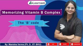 Memorizing Vitamins | B Complex | Mnemonics for Vitamins | By Manisha Verma | CSIR | GATE | DBT |