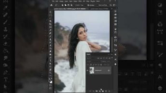 Select Complex Hairs in Photoshop #tips # #photoshop