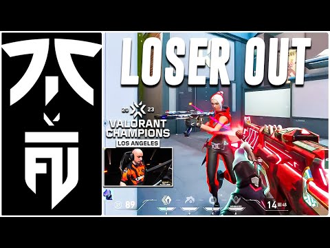 LOSER OUT! – FNATIC vs FUT – HIGHLIGHTS | VALORANT Champions LA 2023