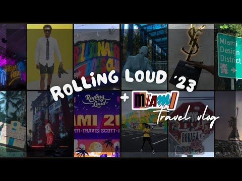 Rolling Loud ’23 + MIAMI TRAVEL VLOG:  SHOPPING, EATING, PRIVATE EVENT, AND MUSEUMS