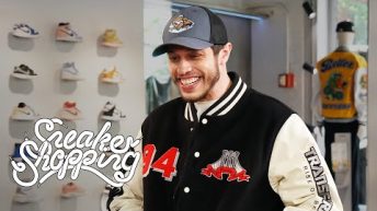 Pete Davidson Goes Sneaker Shopping With Complex