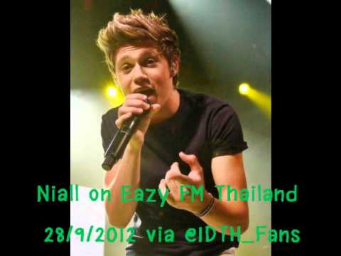 Niall Horan on Eazy FM 105.5 Thailand 28/09/2012