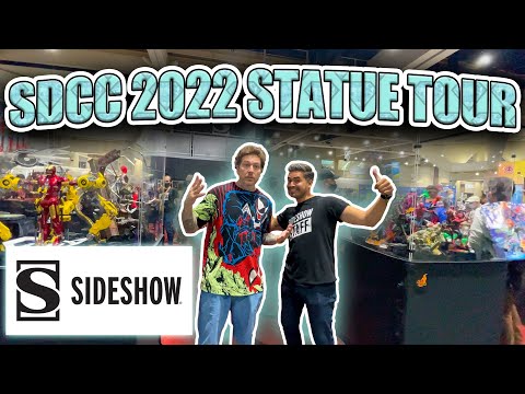 San Diego Comic Con 2022! SIDESHOW Statue Tour!