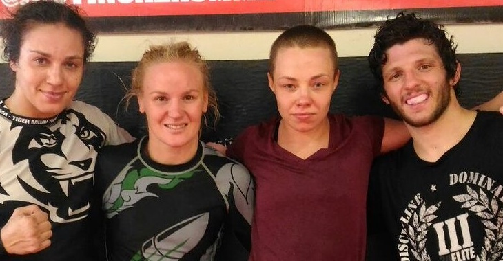 Rose Namajunas explains the approach she would take in a potential fight with friend and training partner Valentina Shevchenko