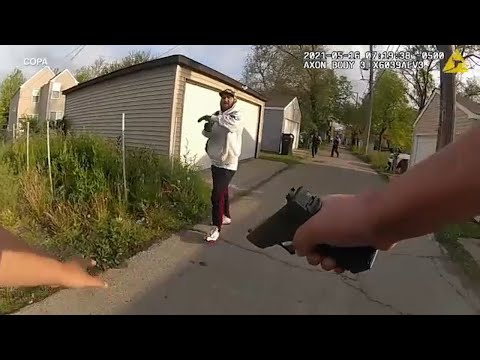 Bodycam video released of Chicago shooting that injured 2 cops, suspect | ABC7 Chicago