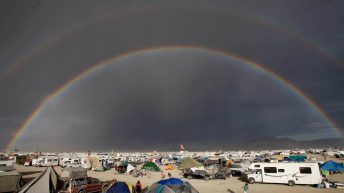 Burning Man Shut Down Due to Heavy Rain, Stranding Attendees