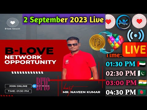 Omar Khan B Love Network Live | Blove Network Zoom Meeting | B Love Network Live Metting | Bfic Live