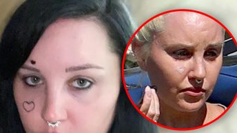 Amanda Bynes Appears to Be Removing Face Tattoo After Mental Health Center Check-In