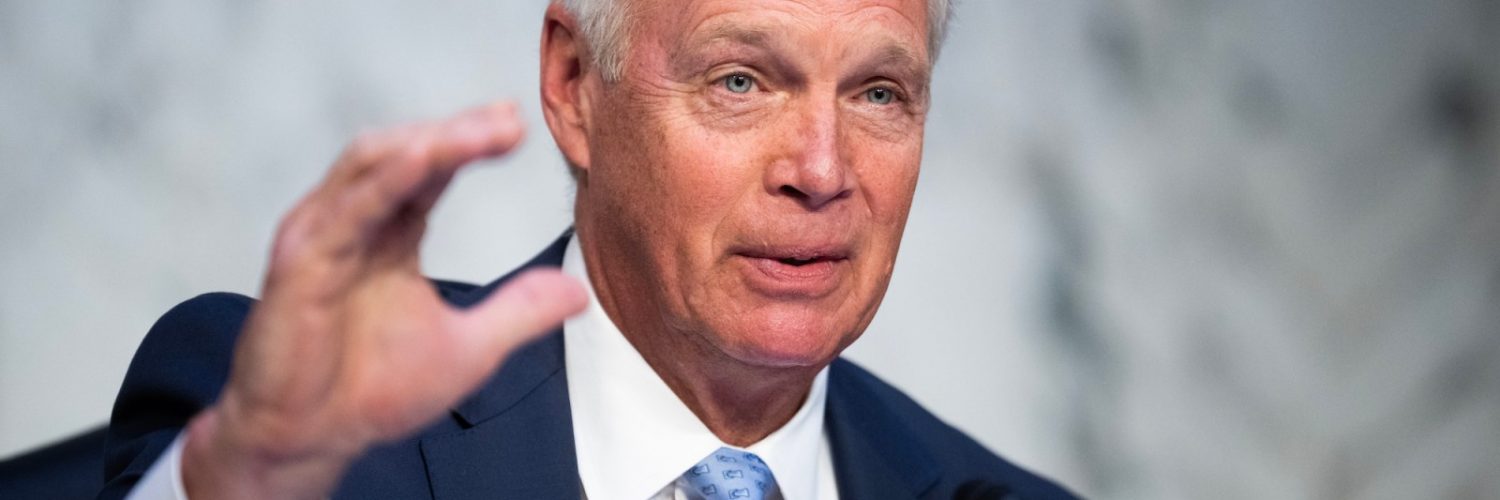 GOP Sen. Ron Johnson Parrots Misinformation That ‘Windmills Are Killing the Whales’